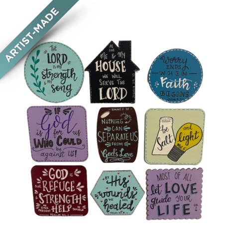 Exclusive Medium One of a Kind Magnets -By Crafted by Shobs