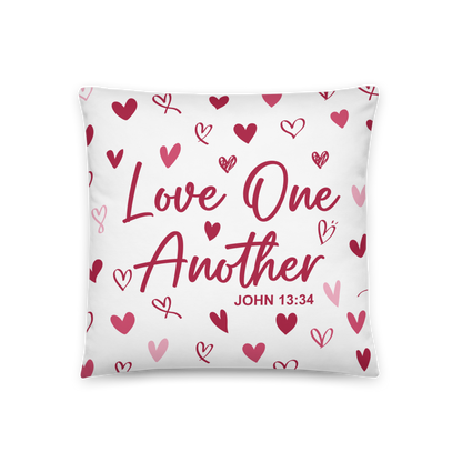 Love One Another Basic Pillow