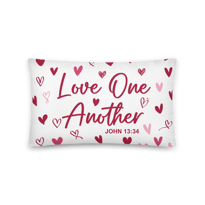 Love One Another Basic Pillow