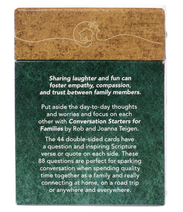 Conversation Starters for Families Boxed Set