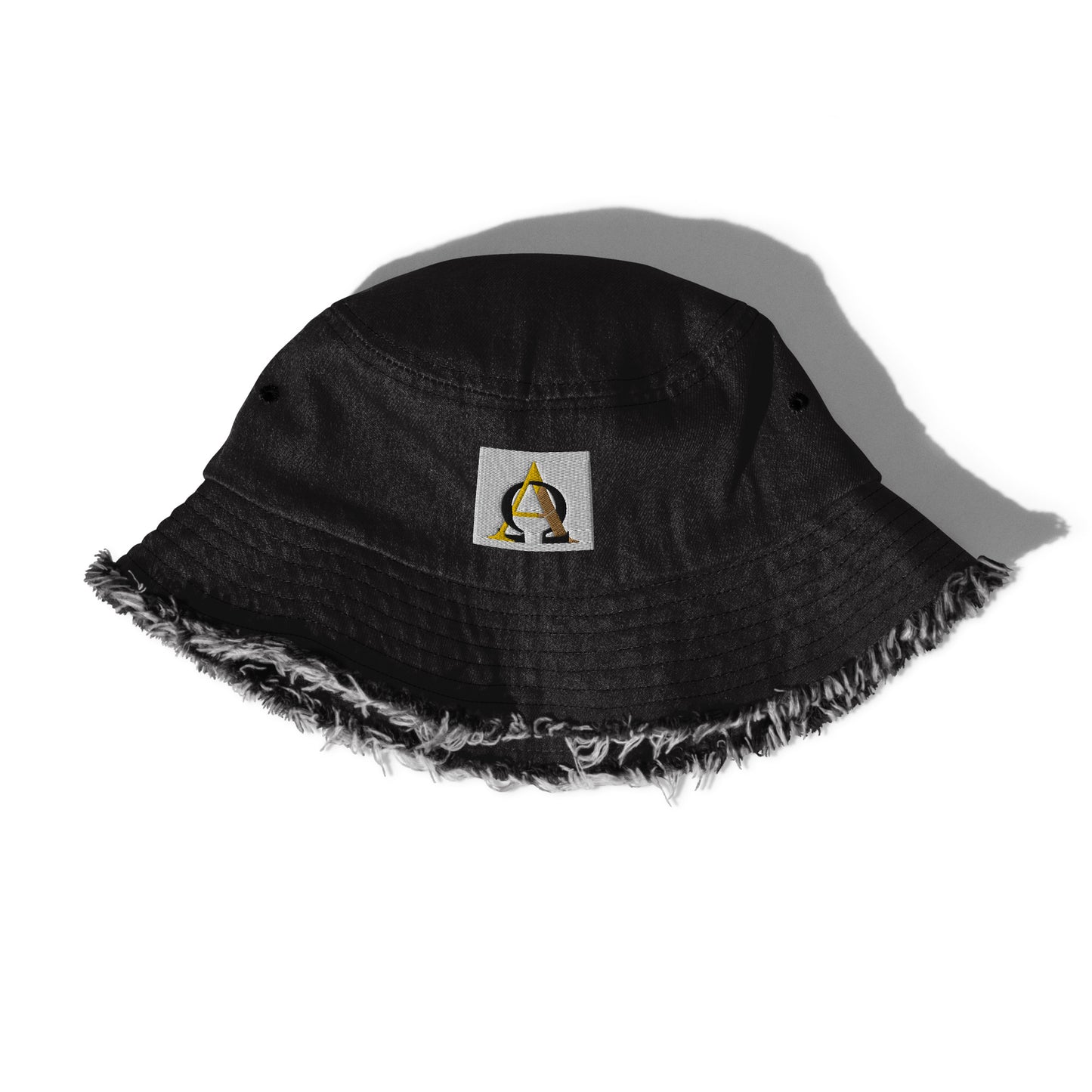 Distressed Denim Bucket Hat