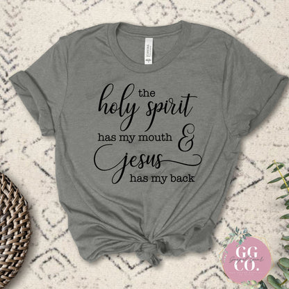 The Holy Spirit -   - Jesus Tee - Christian Apparel -  Graphic Tee - Christian Gift (4-8)
