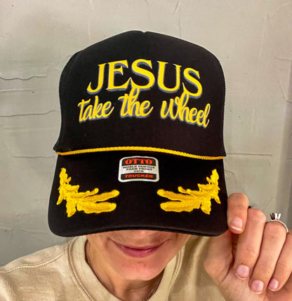 Jesus Take The Wheel - Christian Foam Trucker Hat