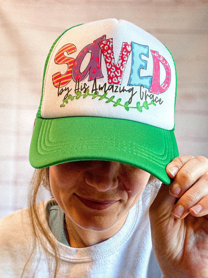 Amazing Grace - Christian Trucker Hat