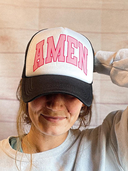 AMEN - Christian Foam Trucker Hat