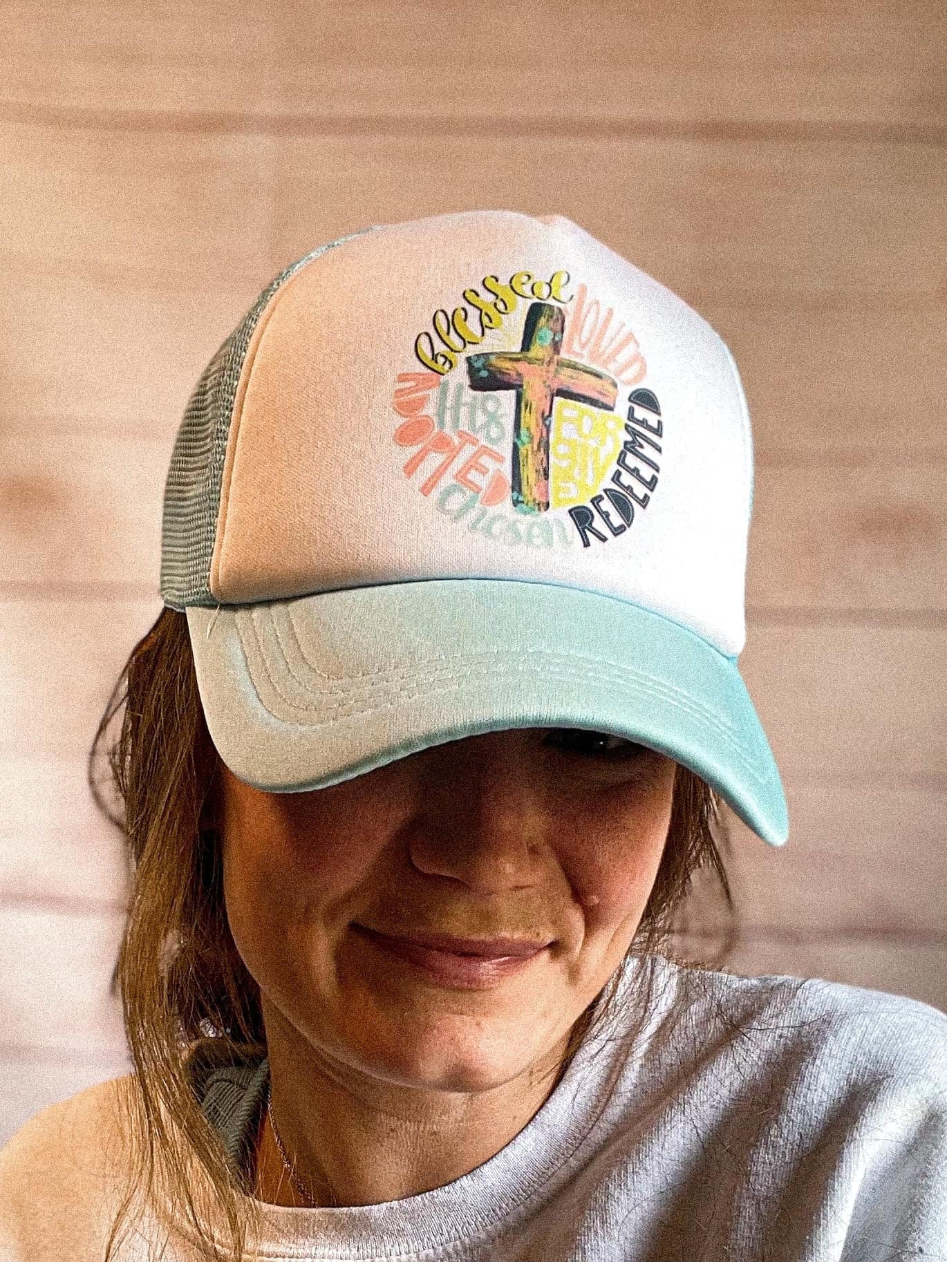 Cross - Christian Foam Trucker Hat