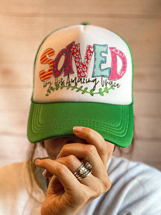 Amazing Grace - Christian Trucker Hat