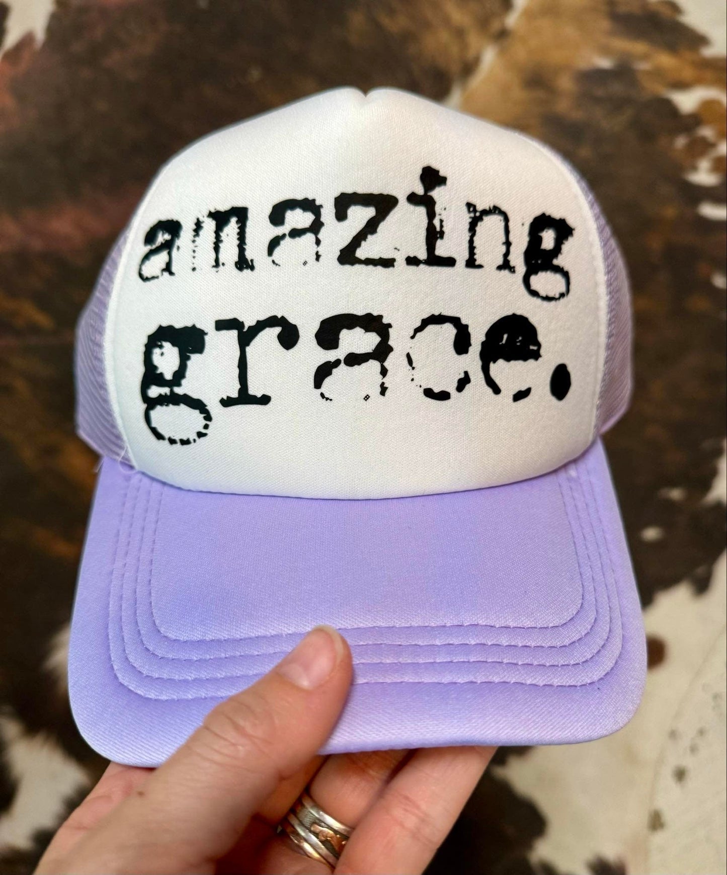 Amazing Grace - Christian Mesh Trucker Hat