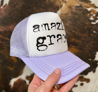 Amazing Grace - Christian Mesh Trucker Hat
