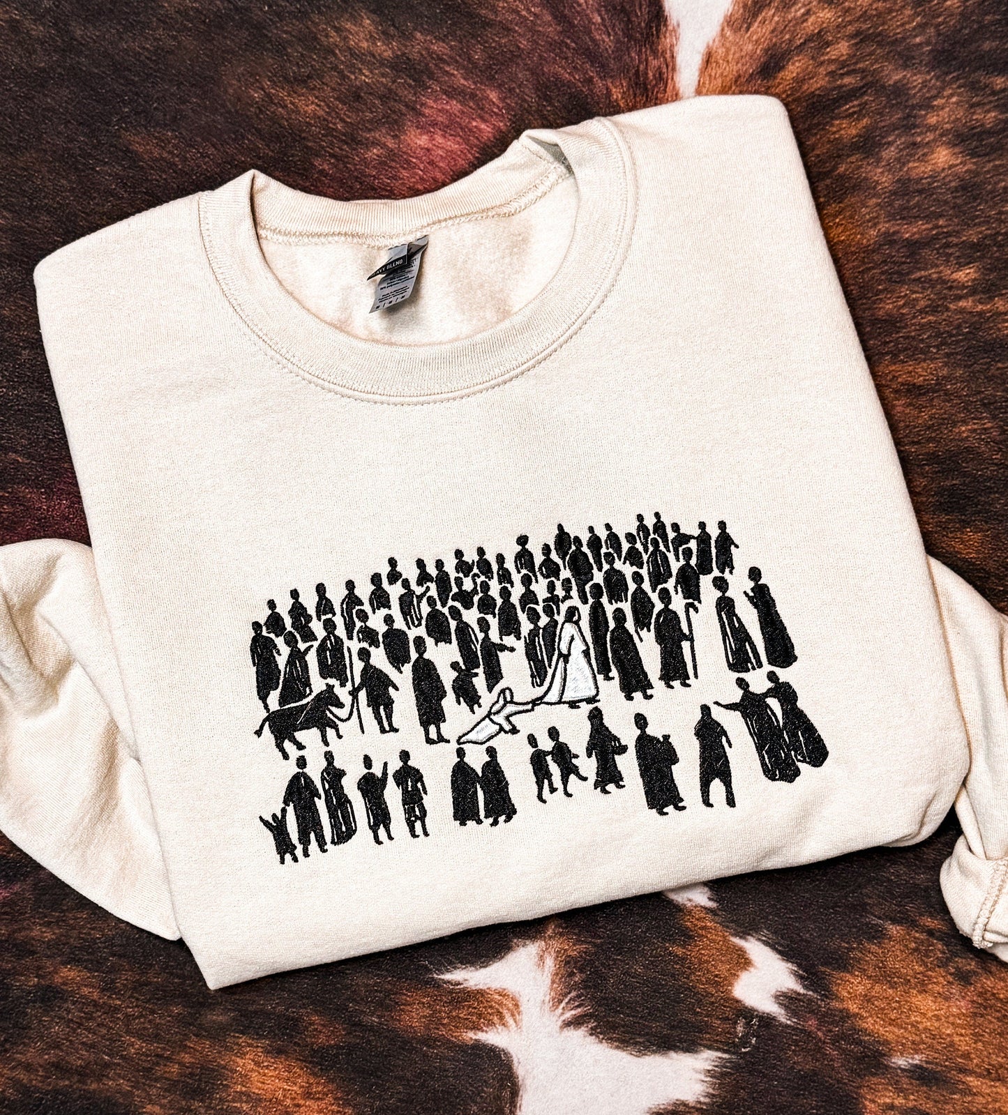 The Hem Of His Garment Embroidered Shirt, Christian Sweatshirt, Embroidered Jesus Shirt, Christian Shirt, Christian Gift