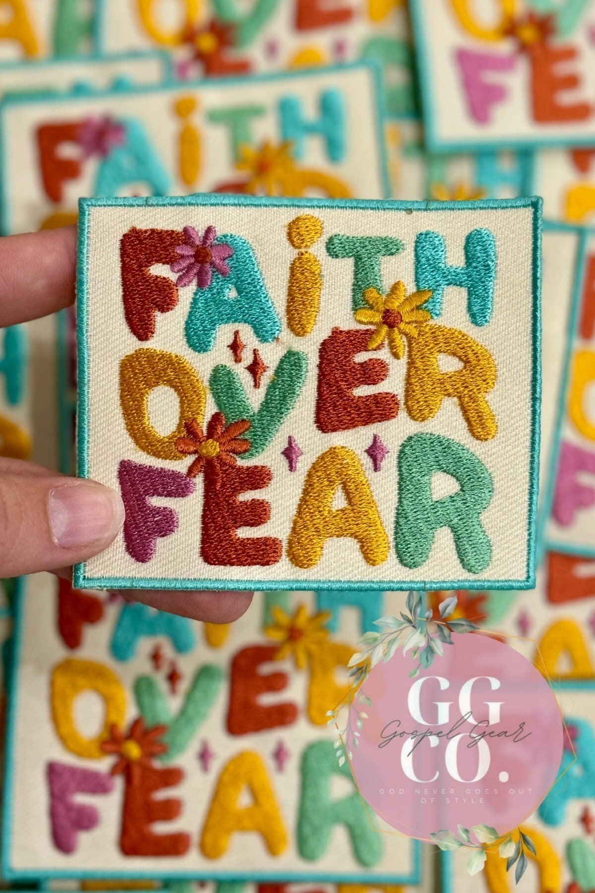 Faith Over Fear Patch