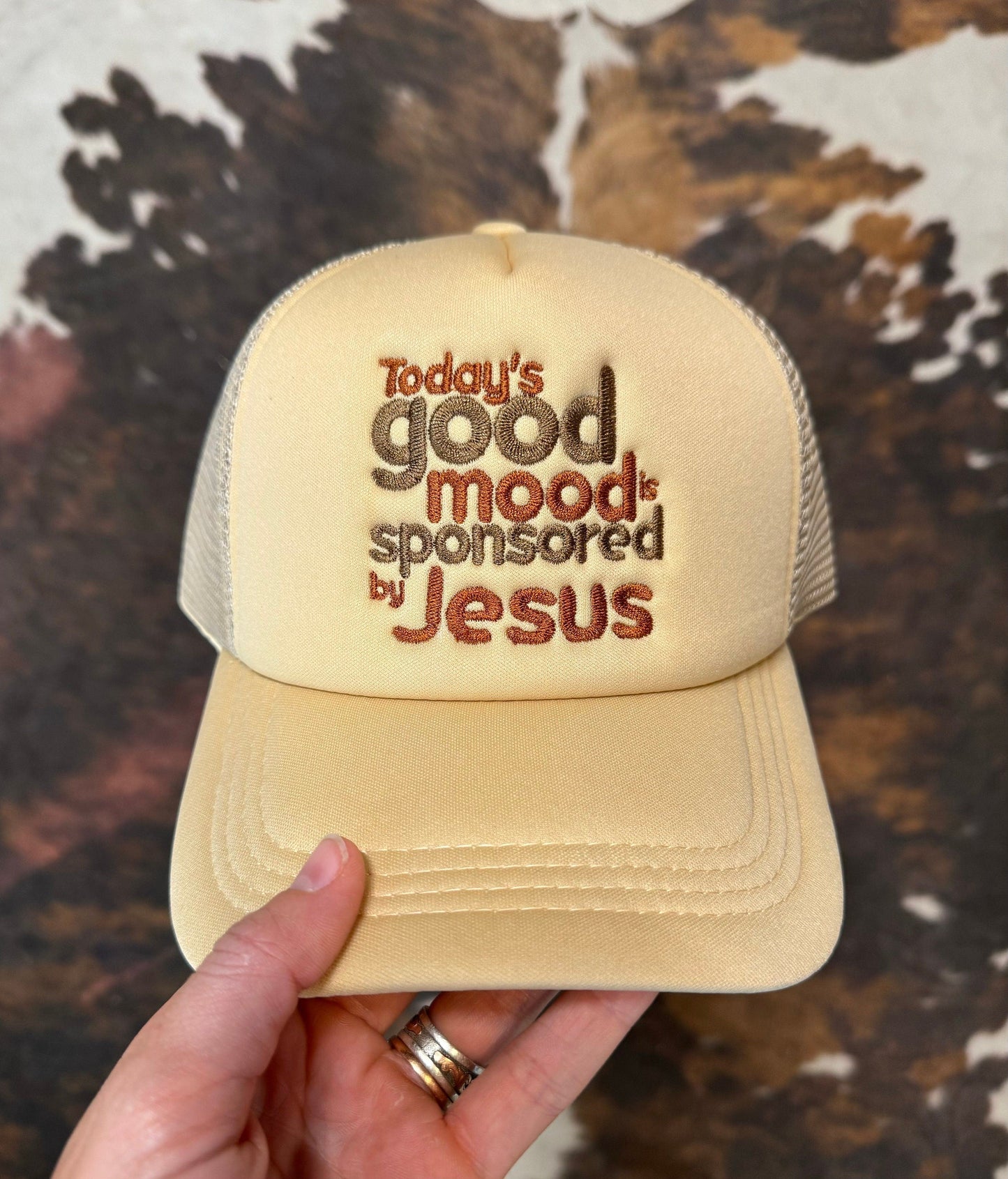 Todays Good Mood - Christian Embroidered Trucker Hat