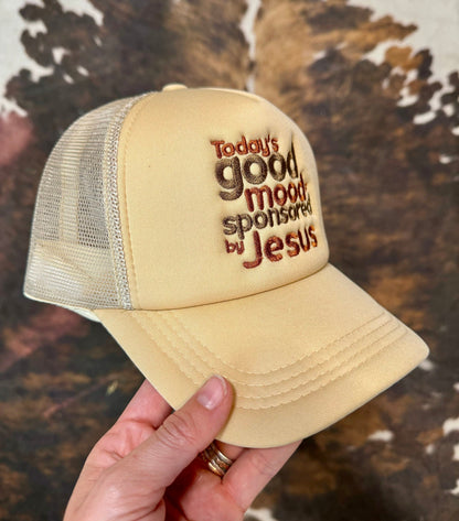 Todays Good Mood - Christian Embroidered Trucker Hat