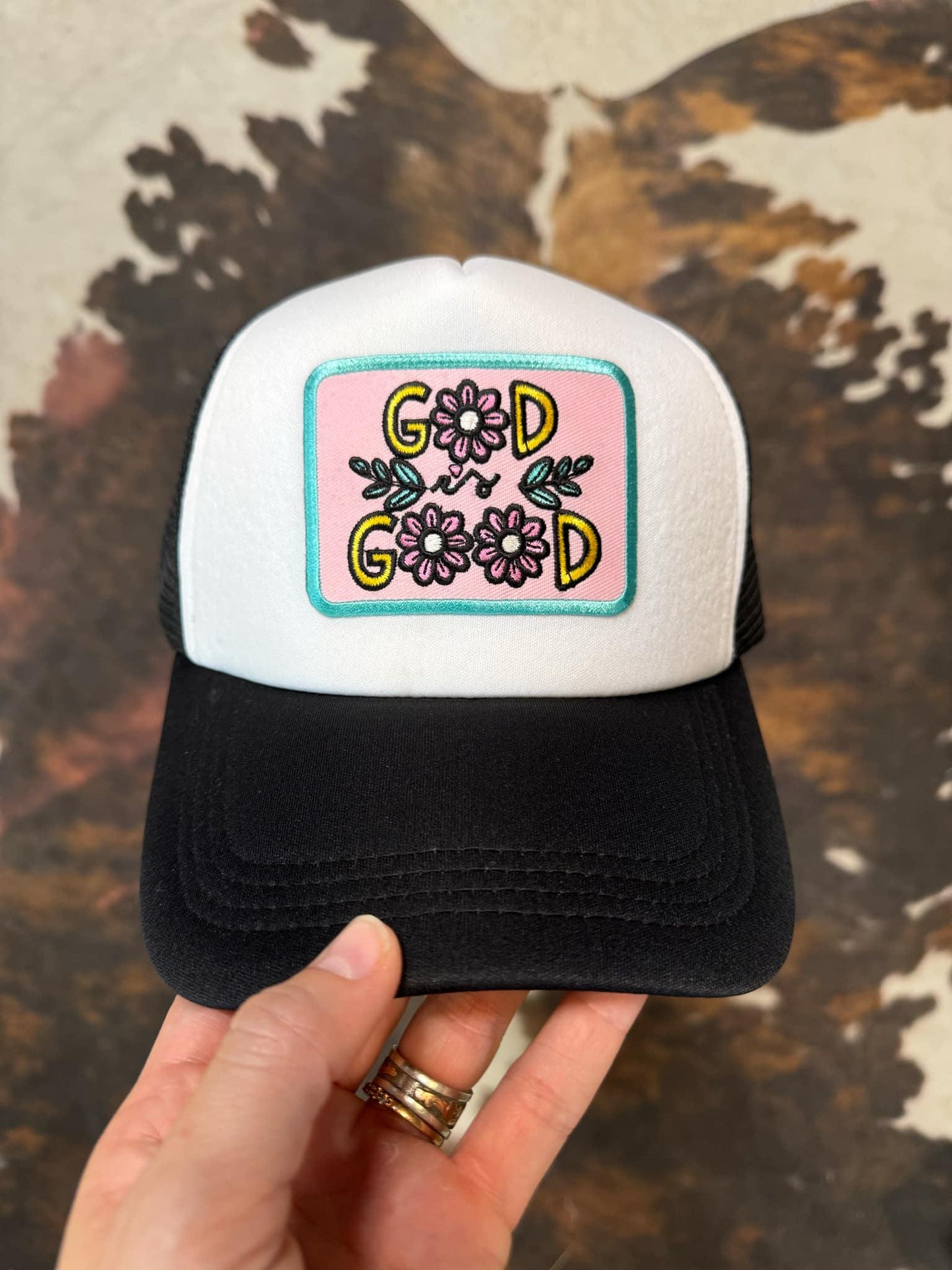 God Is Good - Christian Trucker Hat