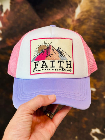 Faith Can Move Mountains - Christian Foam Trucker Hat
