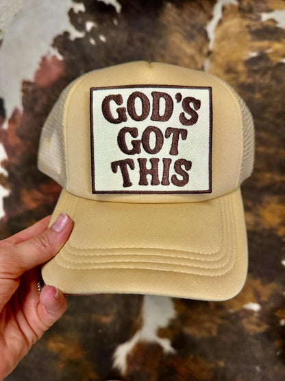 God's Got This - Christian Foam Trucker Hat