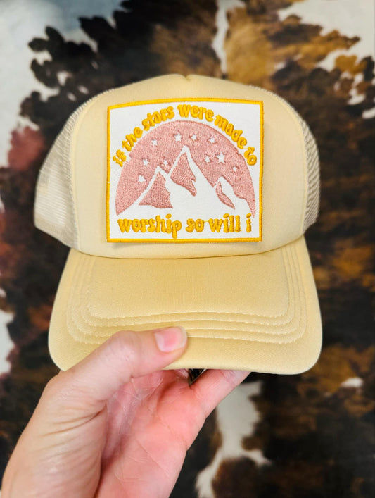 If The Stars Worship - Christian Trucker Hat