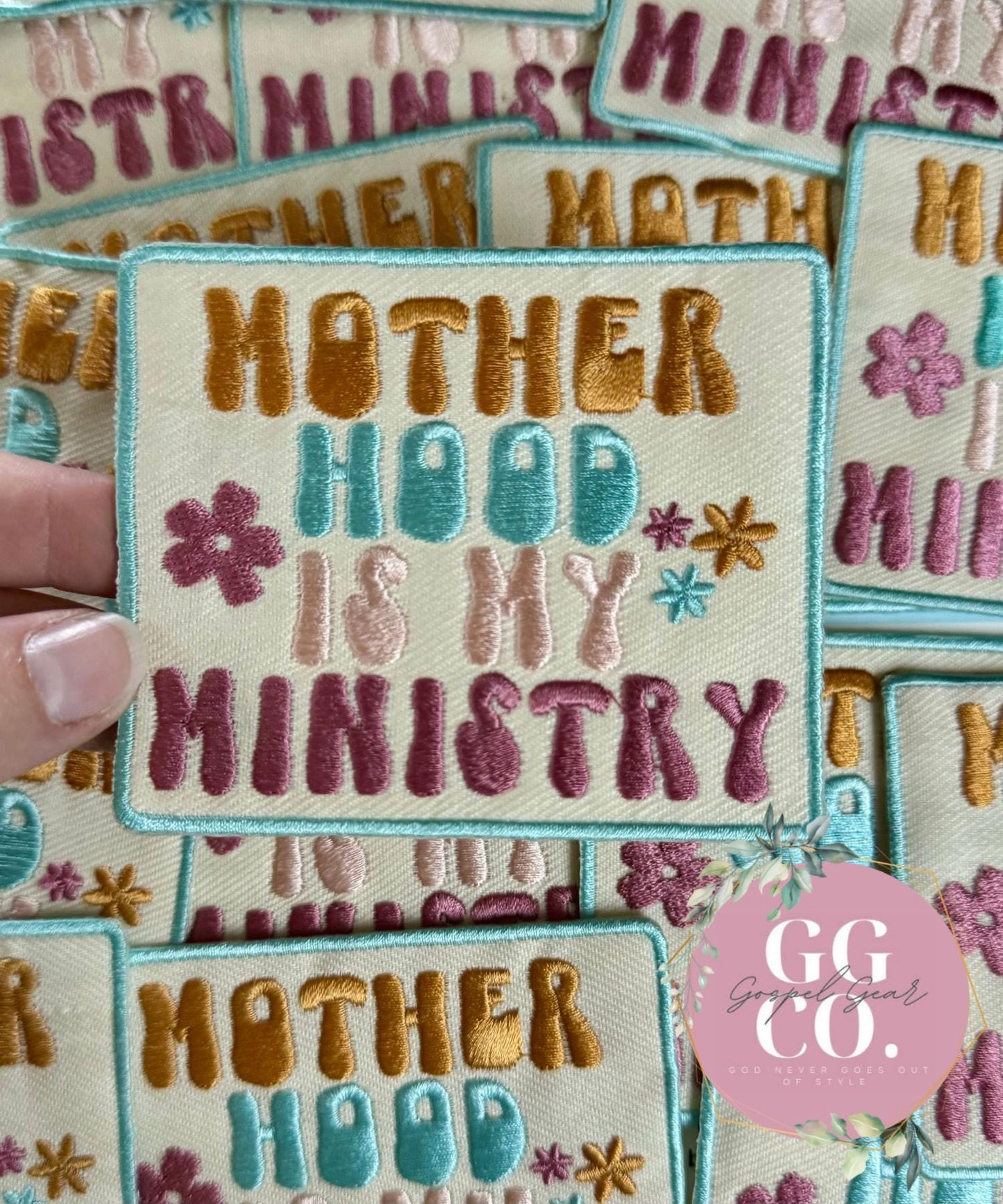 Motherhood Is My Ministry Patch