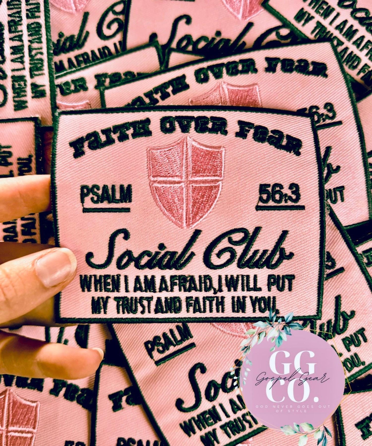 Faith Social Club Patch