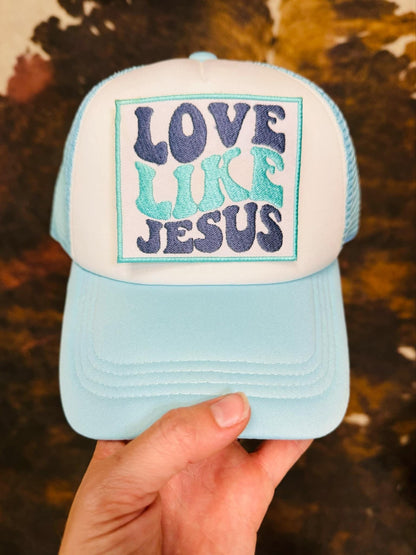 Love Like Jesus - Christian Trucker Hat