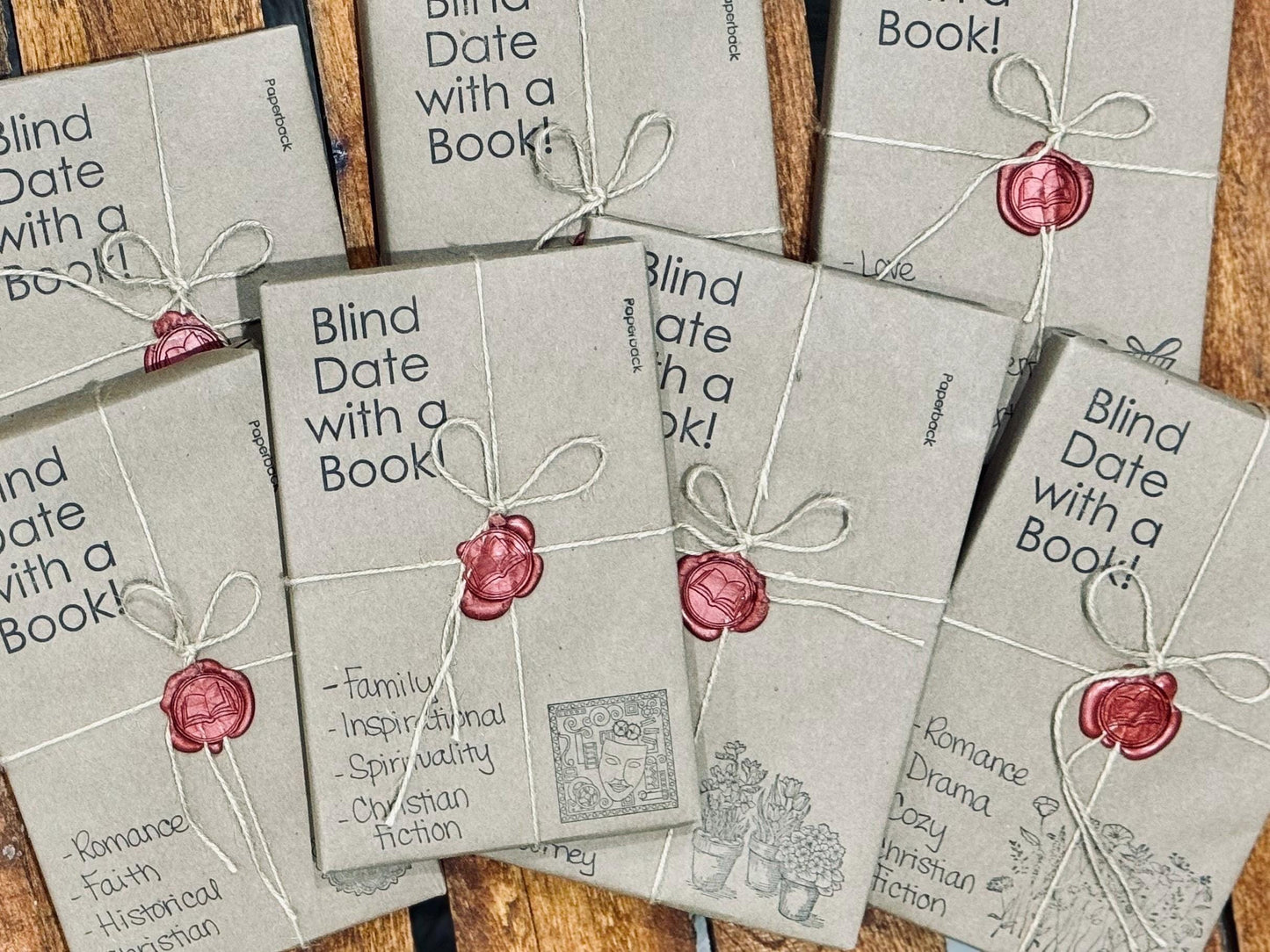 Blind Date With A Book - Christian Book - Christian Fiction - Mystery Books - Christian Gift - Religious Books - Blind Date Christian Book