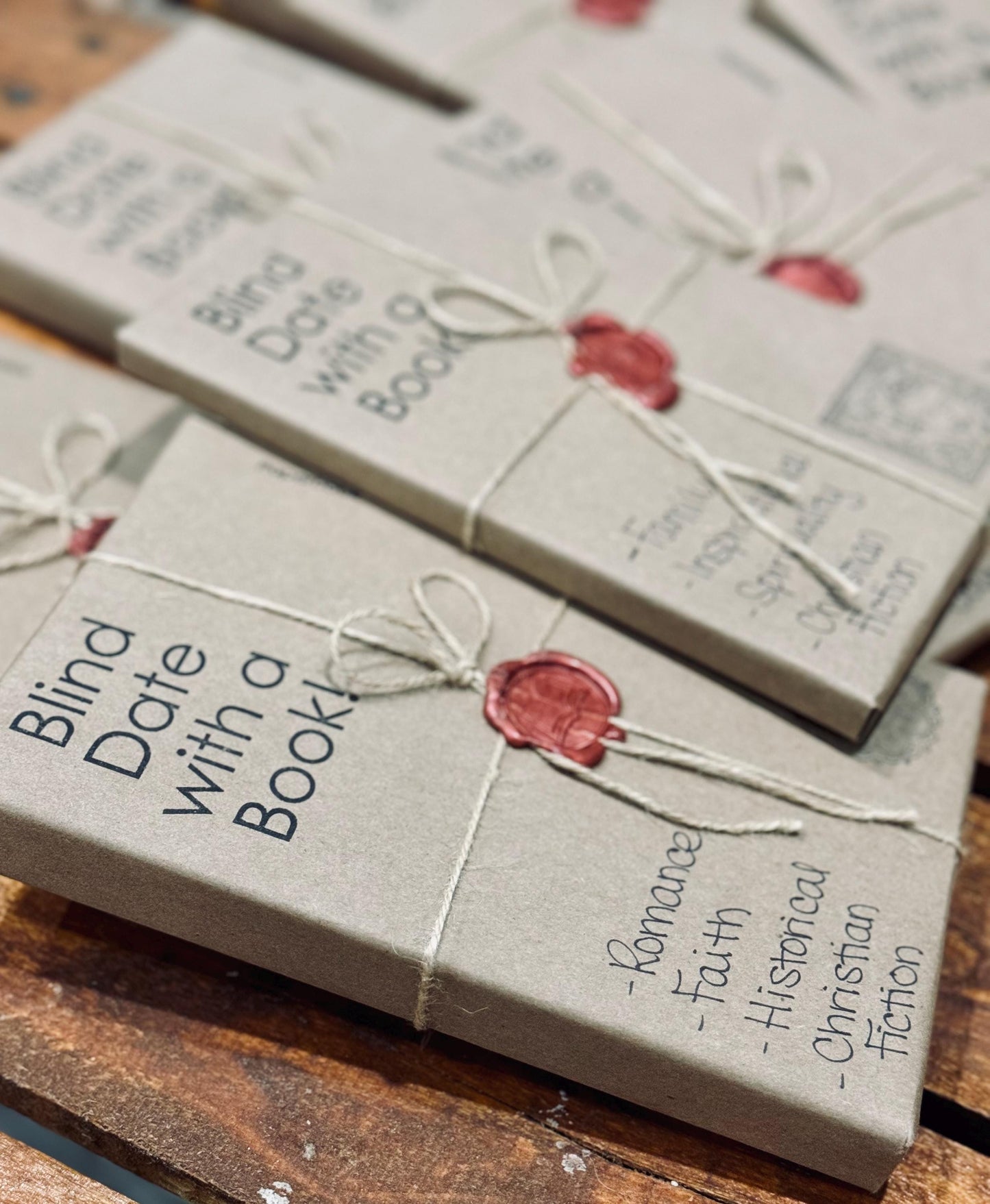 Blind Date With A Book - Christian Book - Christian Fiction - Mystery Books - Christian Gift - Religious Books - Blind Date Christian Book