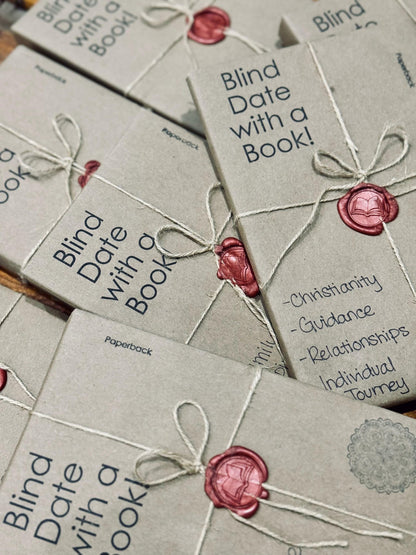 Blind Date With A Book - Christian Book - Christian Fiction - Mystery Books - Christian Gift - Religious Books - Blind Date Christian Book