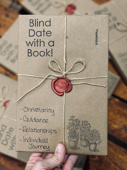 Blind Date With A Book - Christian Book - Christian Fiction - Mystery Books - Christian Gift - Religious Books - Blind Date Christian Book