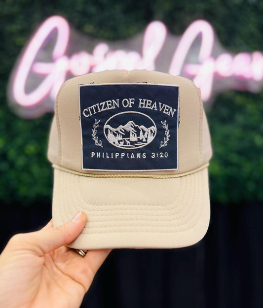 Citizen Of Heaven - Christian Trucker Hat