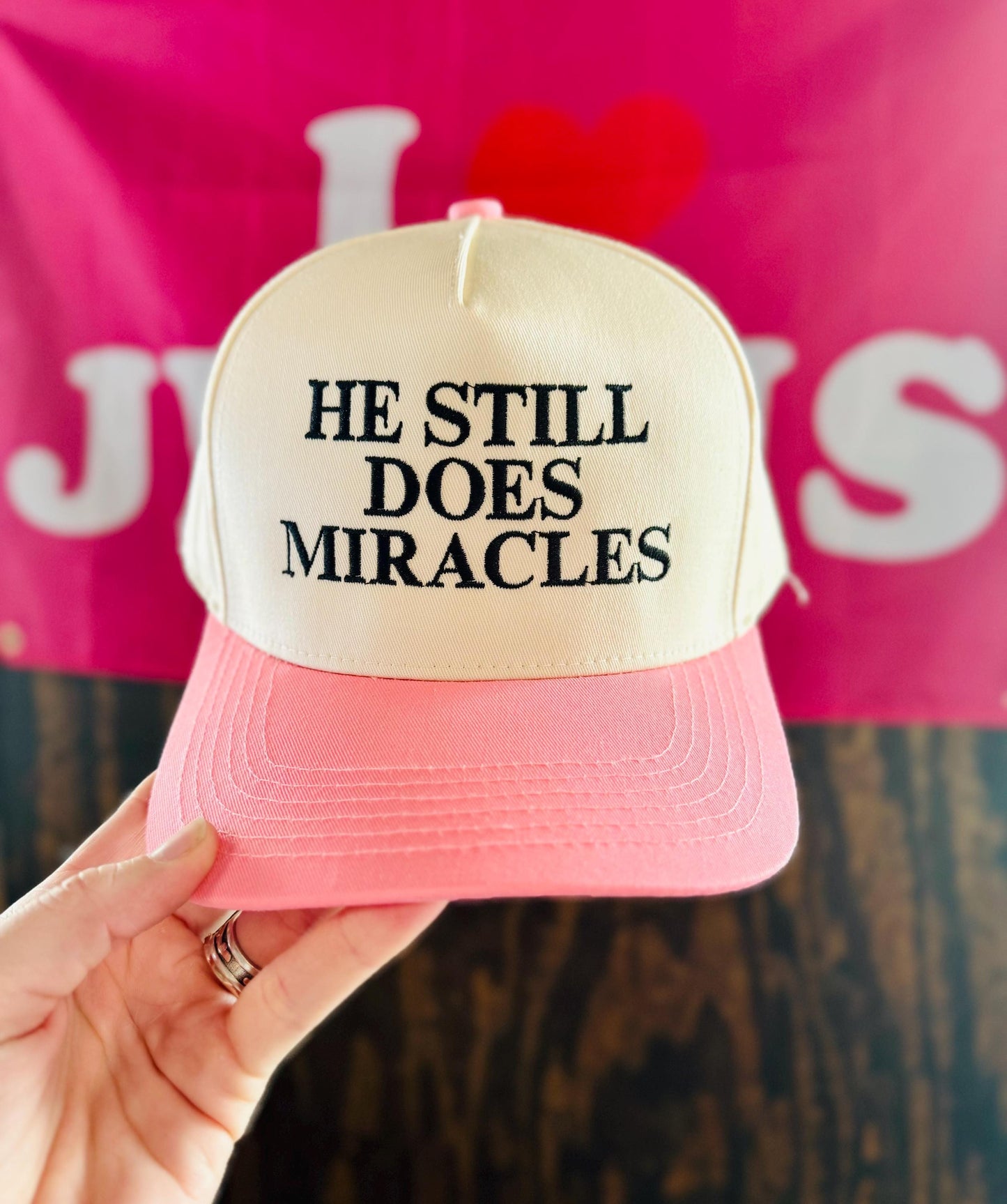 He Still Does Miracles - Embroidered Christian Hat