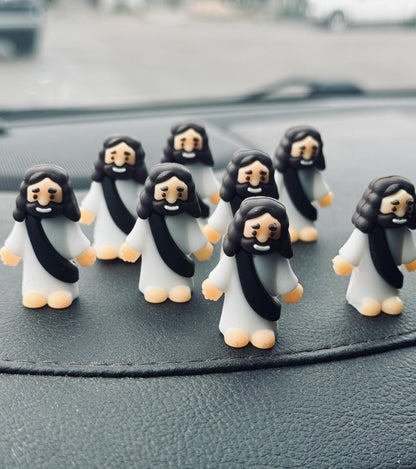 Little Jesus Figure, Mini Jesus PVC Figures, Jesus Figure, PVC Christian Figures, Christian Collectables, Jesus Figure, Christian Gift