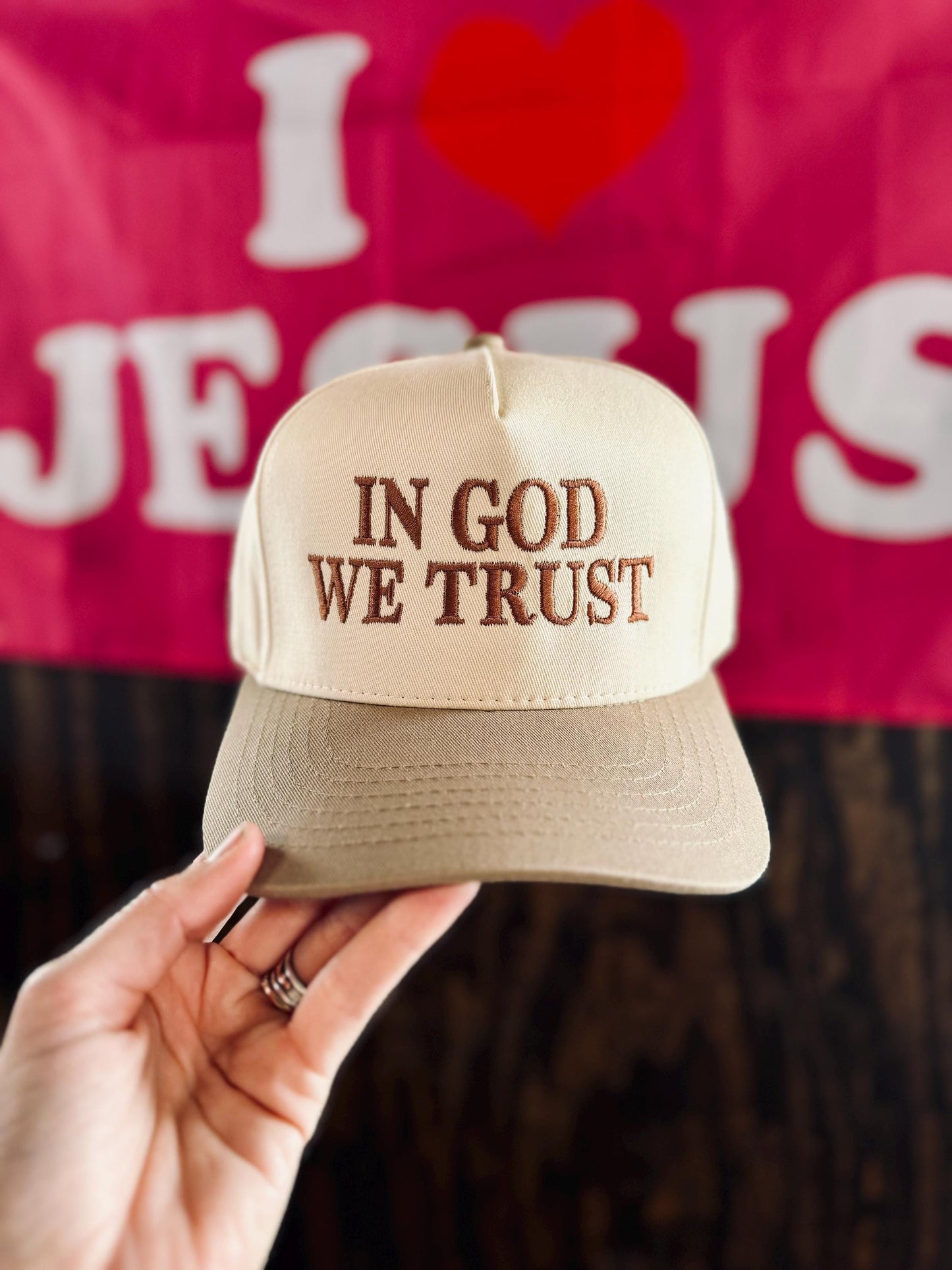 In God We Trust - Christian Baseball Hat