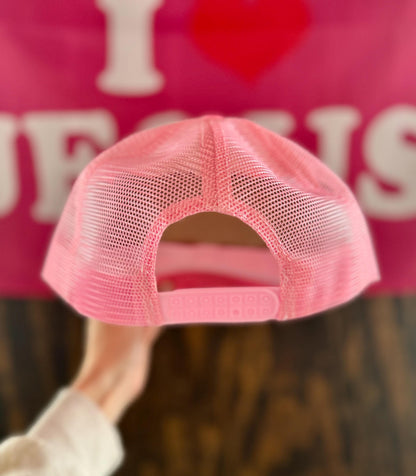 Just A Girl Who Loves Jesus - Christian Trucker Hat