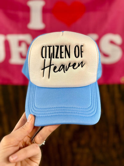 Citizen Of Heaven - Christian Mesh Trucker Hat