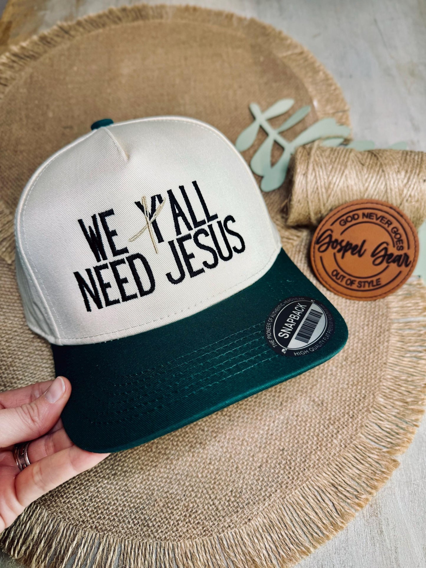 We All Need Jesus Hat, Y’all Need Jesus Hat, Embroidered Dad Hat, Christian Gift