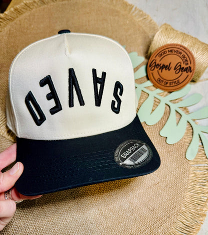 Christian Upside-down Puff Embroidered Hat, Embroidered Vintage Hat, Christian Dad Hat, Christian Gift