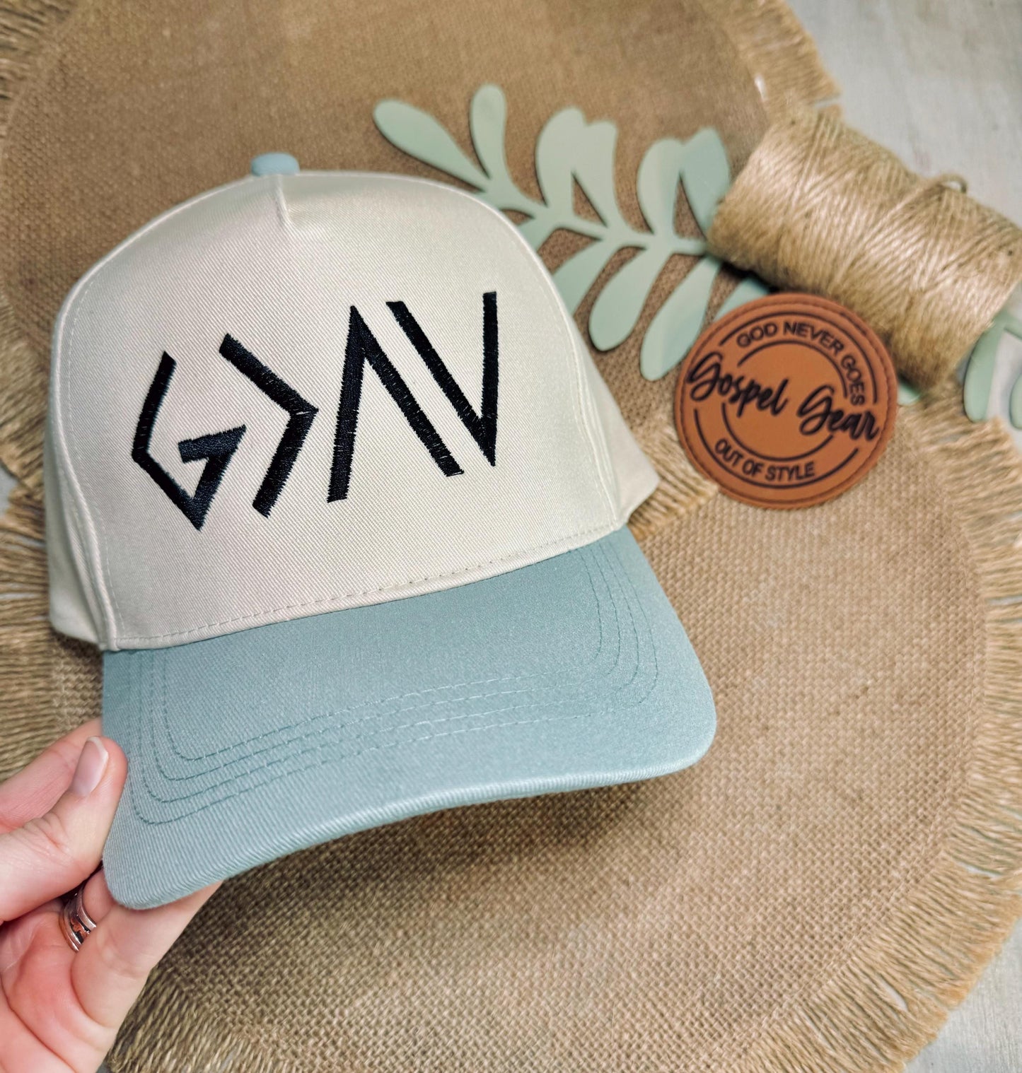 God Is Greater Than Highs And Lows - Christian Embroidered Hat