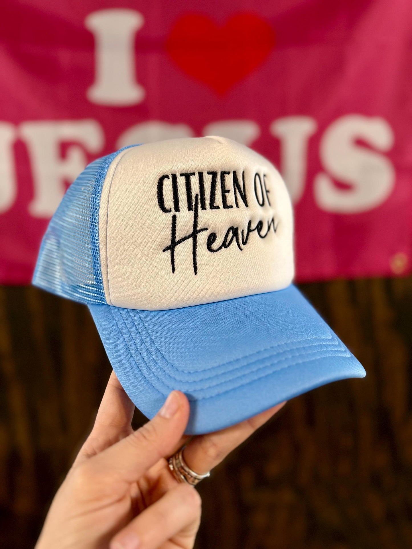 Citizen Of Heaven - Christian Mesh Trucker Hat
