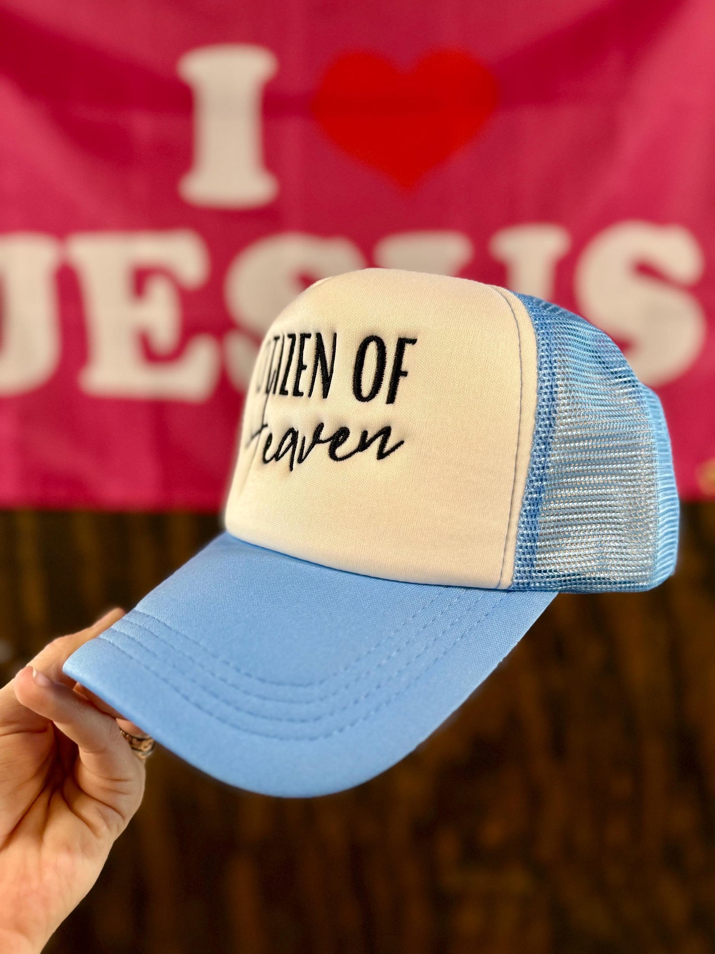Citizen Of Heaven - Christian Mesh Trucker Hat