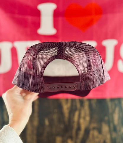 In Jesus Name Trucker Hat