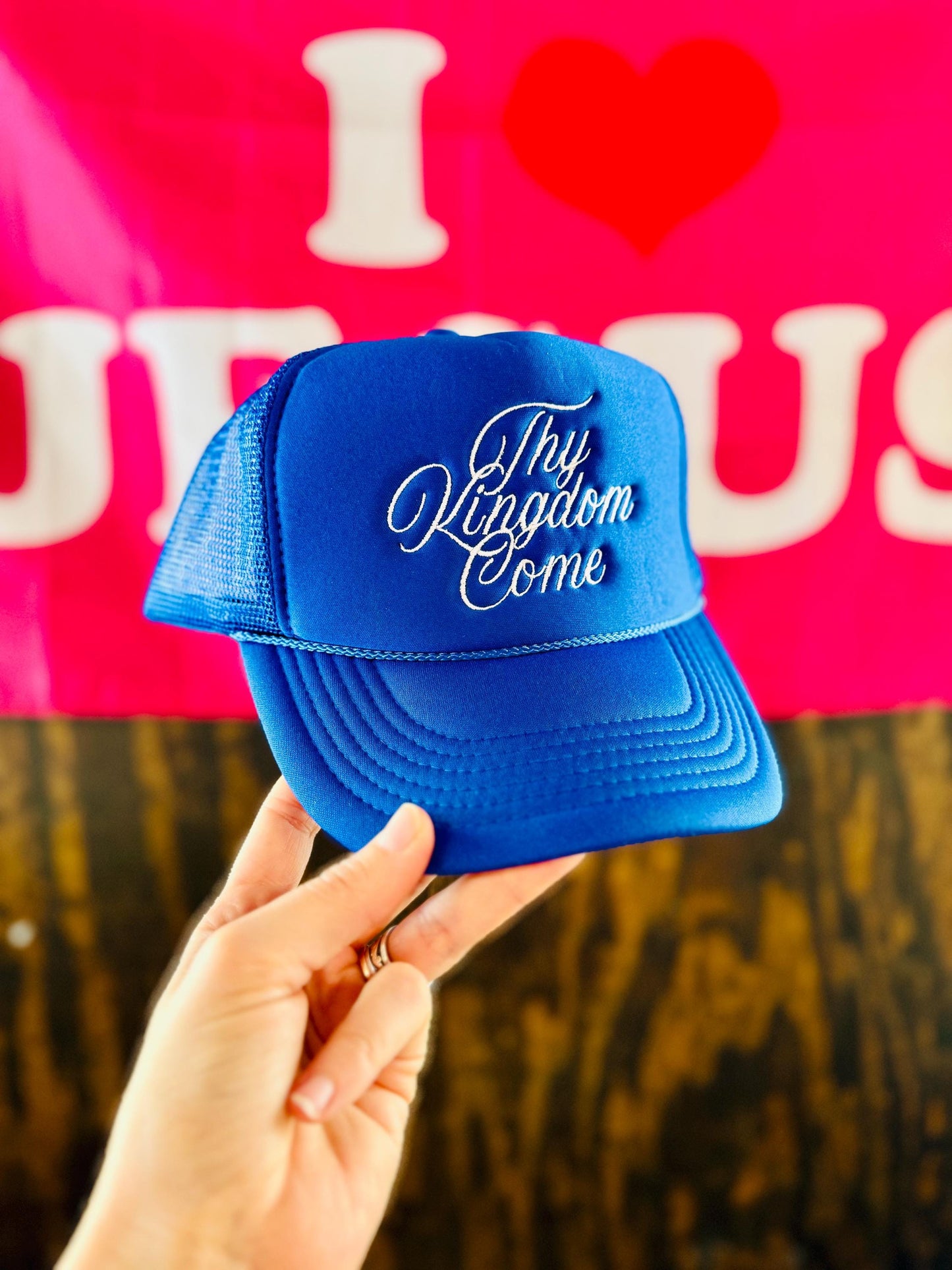 Thy Kingdom Come  - Christian Foam Trucker Hat