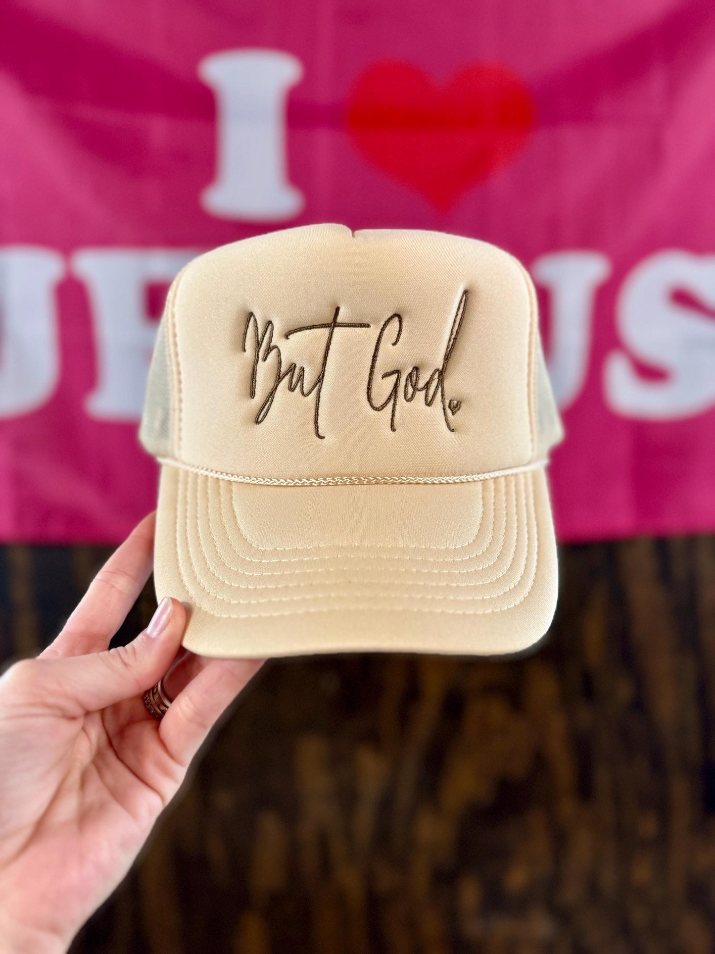 But God - Christian Trucker Hat