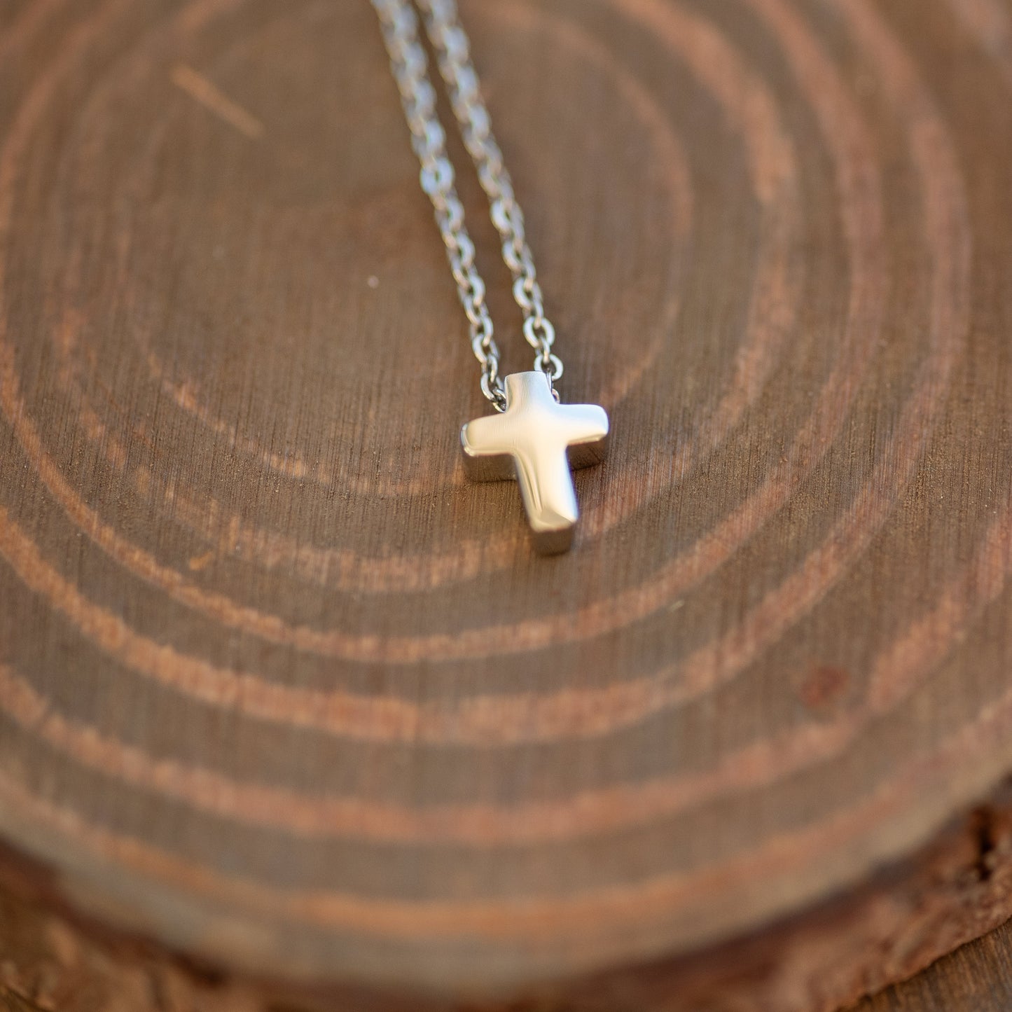Mini Cross Necklace