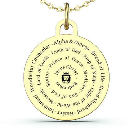 Names of Jesus Necklace