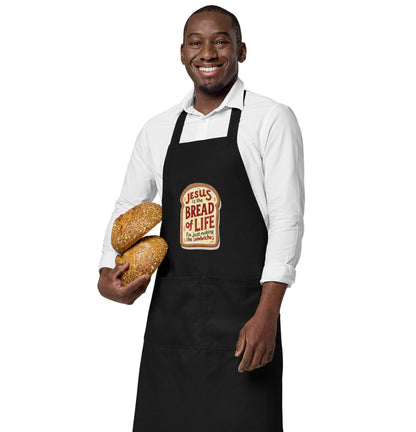 Jesus is the Bread of Life Organic Cotton Apron