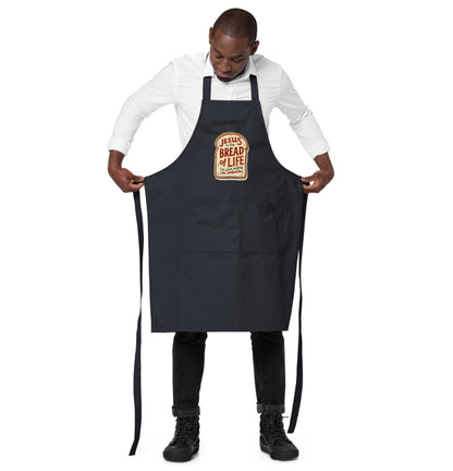 Jesus is the Bread of Life Organic Cotton Apron