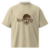 Unisex Organic Oversized High Neck T-Shirt
