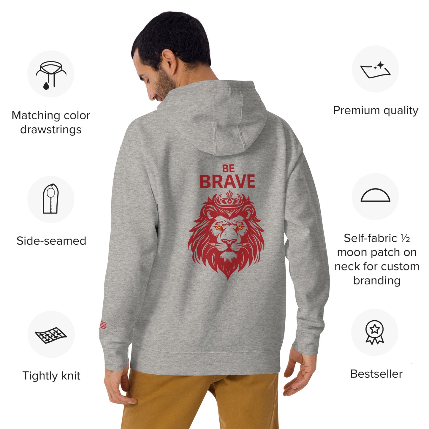 GTI Christian Hoodie - Brave