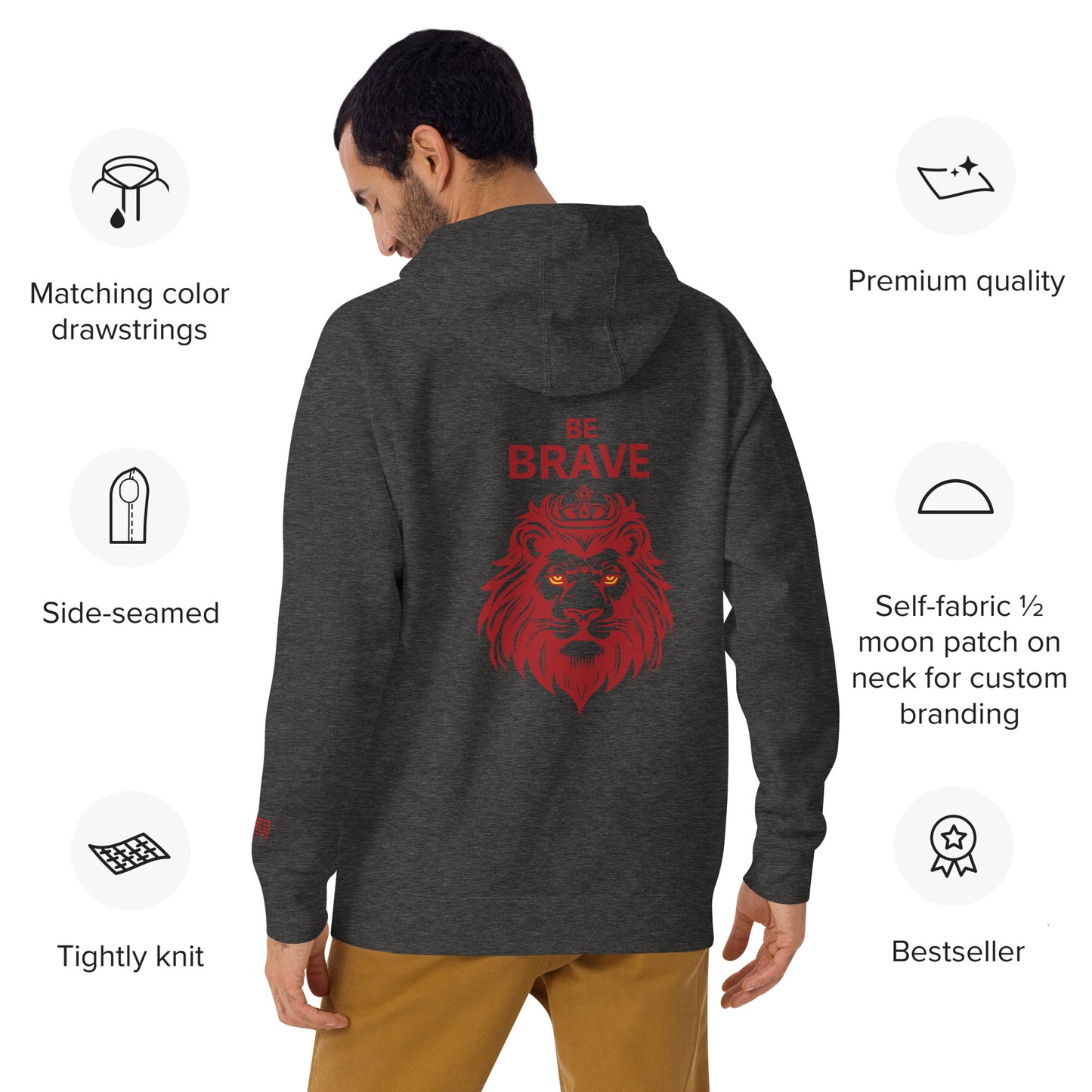 GTI Christian Hoodie - Brave