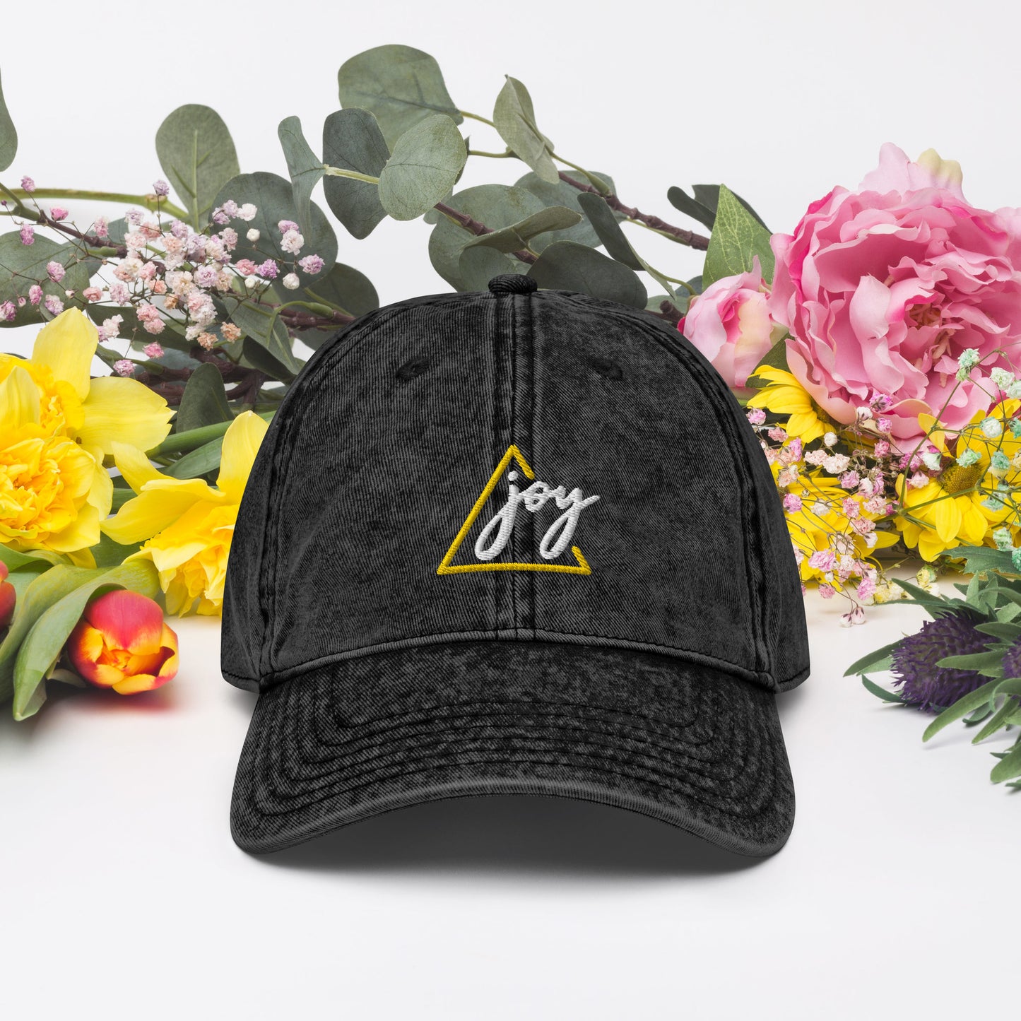 Vintage Cotton Twill Cap -Joy